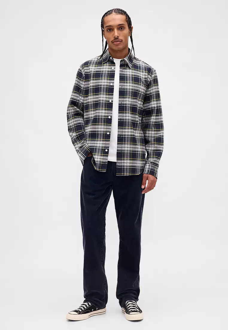 Corduroy Relaxed Straight Pants