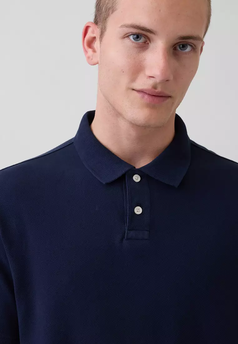 Short Sleeve Relaxed Polo Shirt