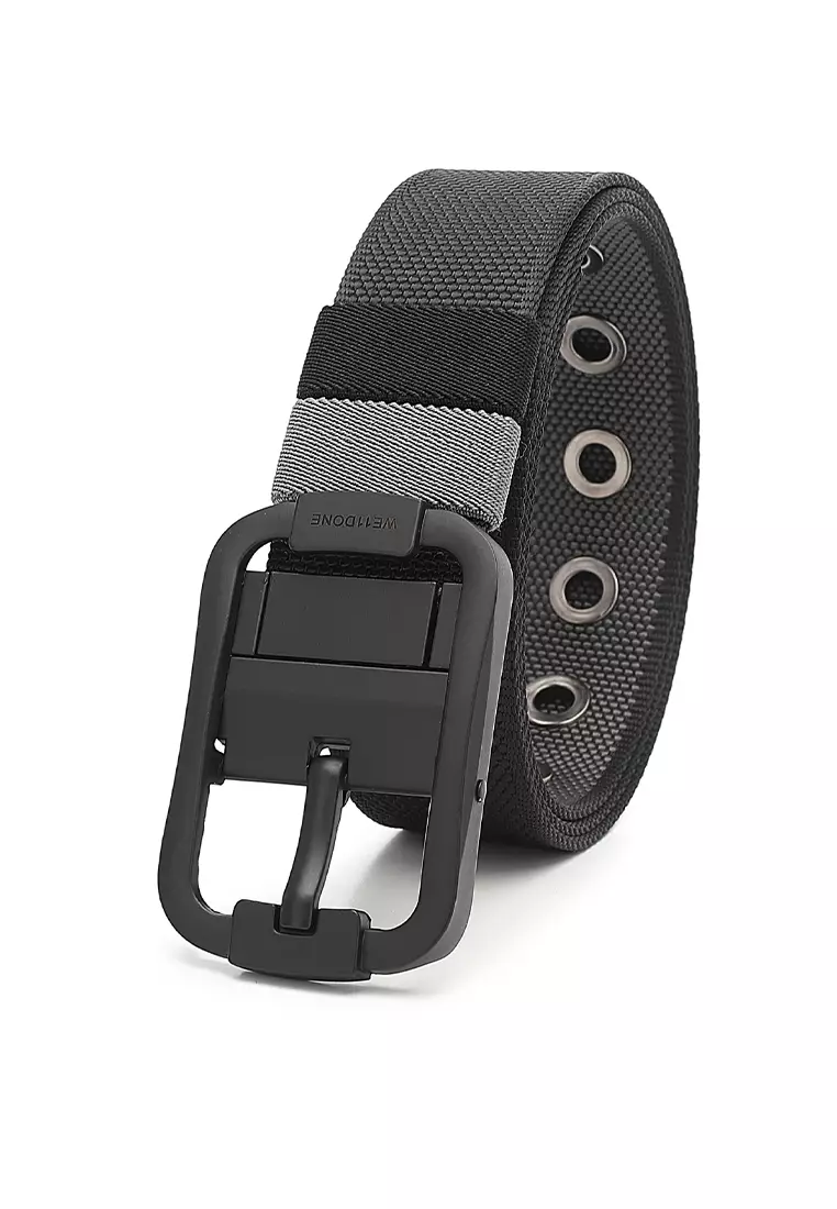 40mm Reversible Pin Buckle Belt - Black
