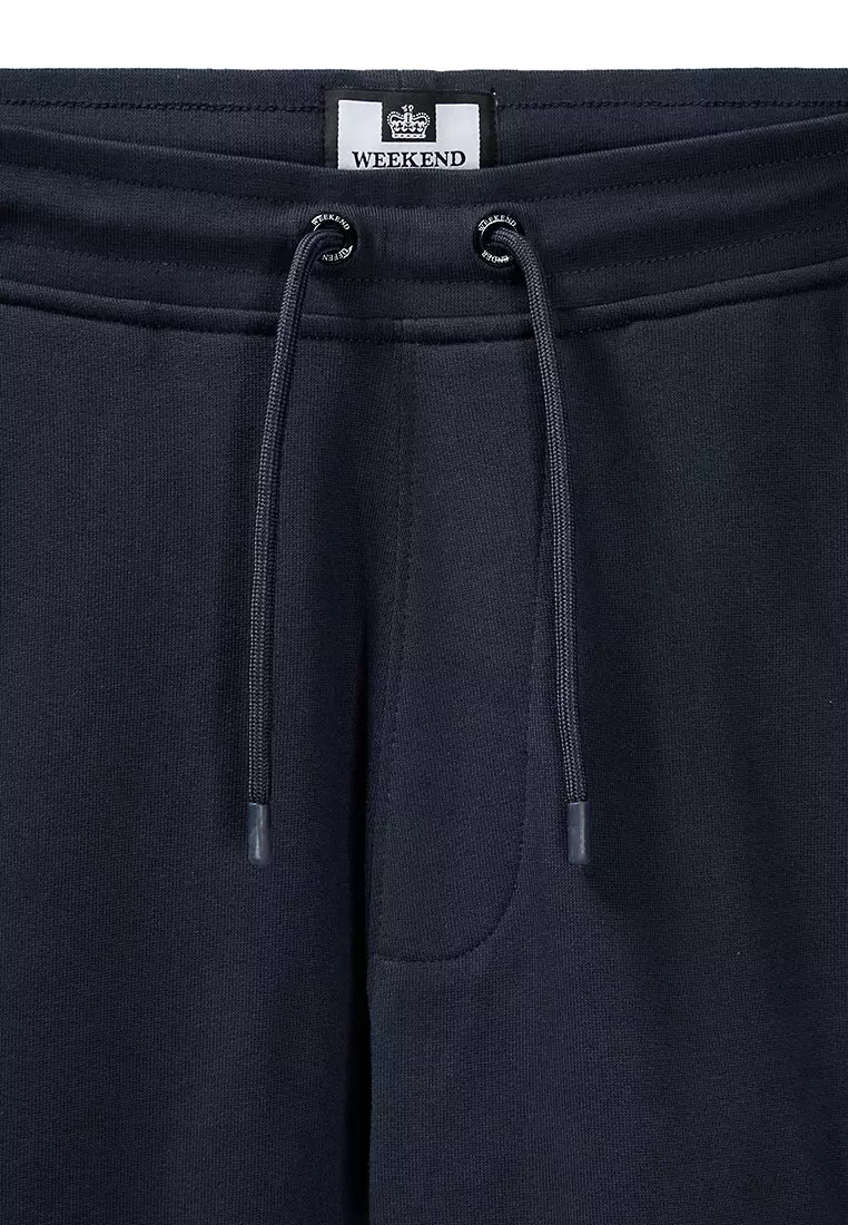 MENS NAVY LIPPI JOG PANT WITH PARACHUTE POCKETS