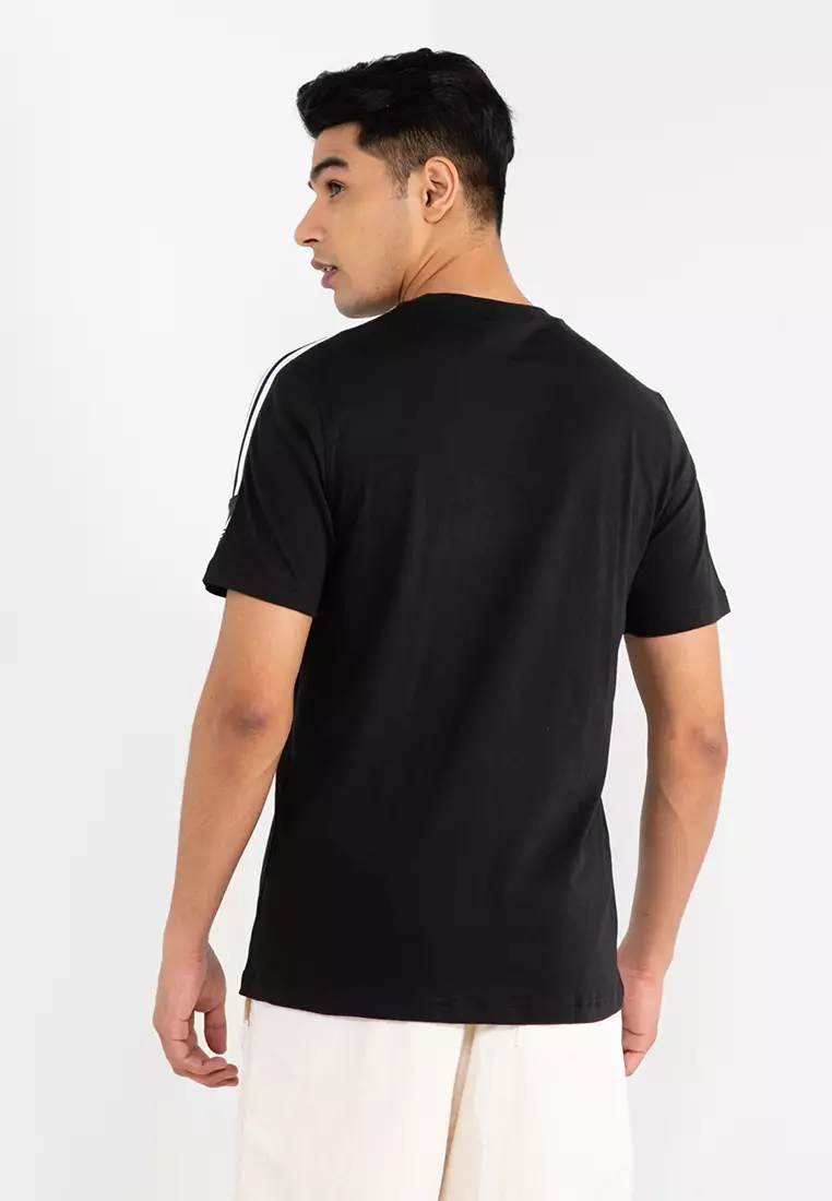  adidas Originals mens Adicolor Classics Trefoil T-shirt T Shirt,  Black/White, 13 Neck US : Clothing, Shoes & Jewelry