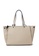 Shu Talk beige DMR Touch Synthetic Leather with Plastic Chin Tote bag 850DCAC2A5E281GS_2