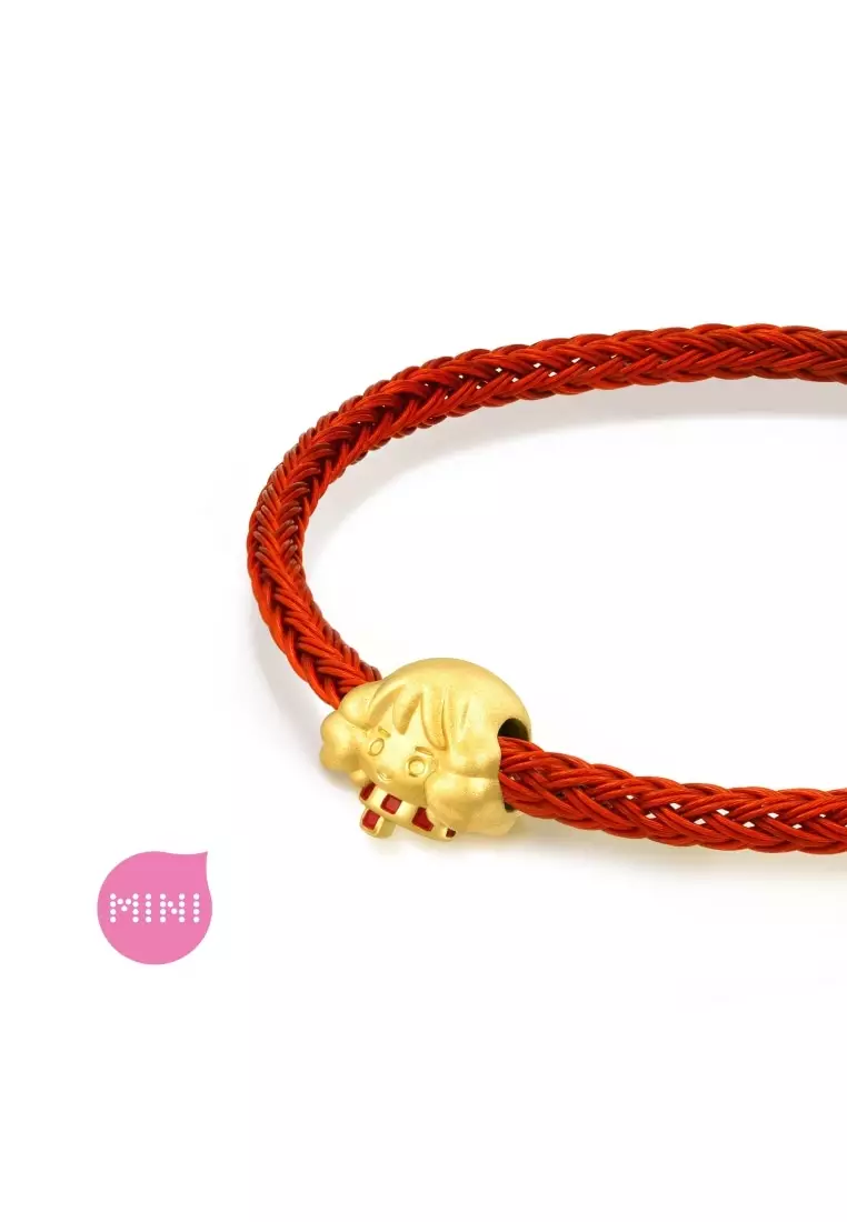 999 Gold Harry Potter Hermione Granger Charm for Women & Men 92747C [Bracelet not included]