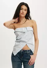 Skyway Blue Pinstripe/Multi