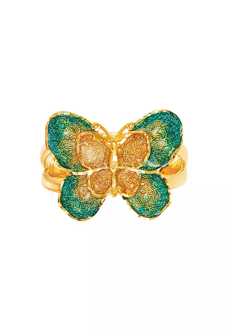 HABIB Oro Italia 916 Yellow Gold Ring GR54450524(GRN) (22K Gold)