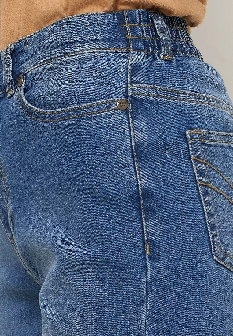 Medium Ripped Cropped Jeans 3304 (G.3304)