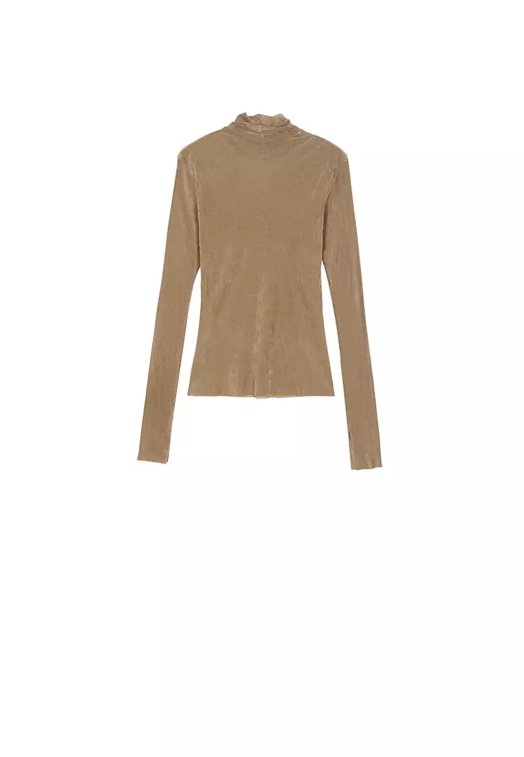 Rayon Slim Fit Long Sleeve T-shirt