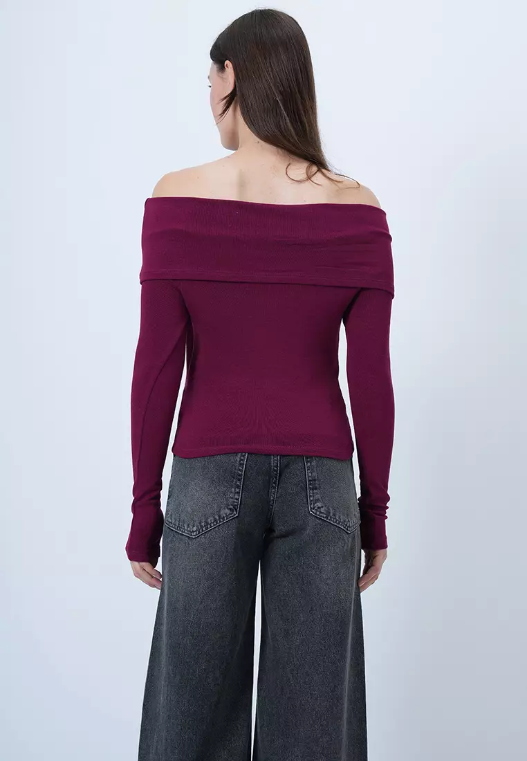 Bow-Tie Knitted Blouse