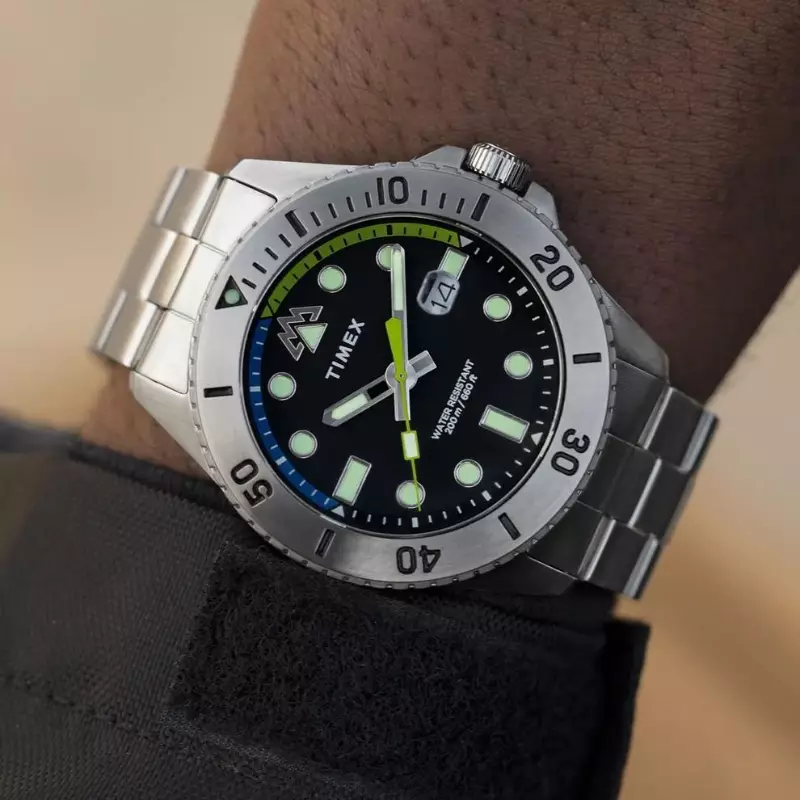 Jam Tangan Pria Timex Expedition Anchorage Black Dial TW2W41900X5 Original