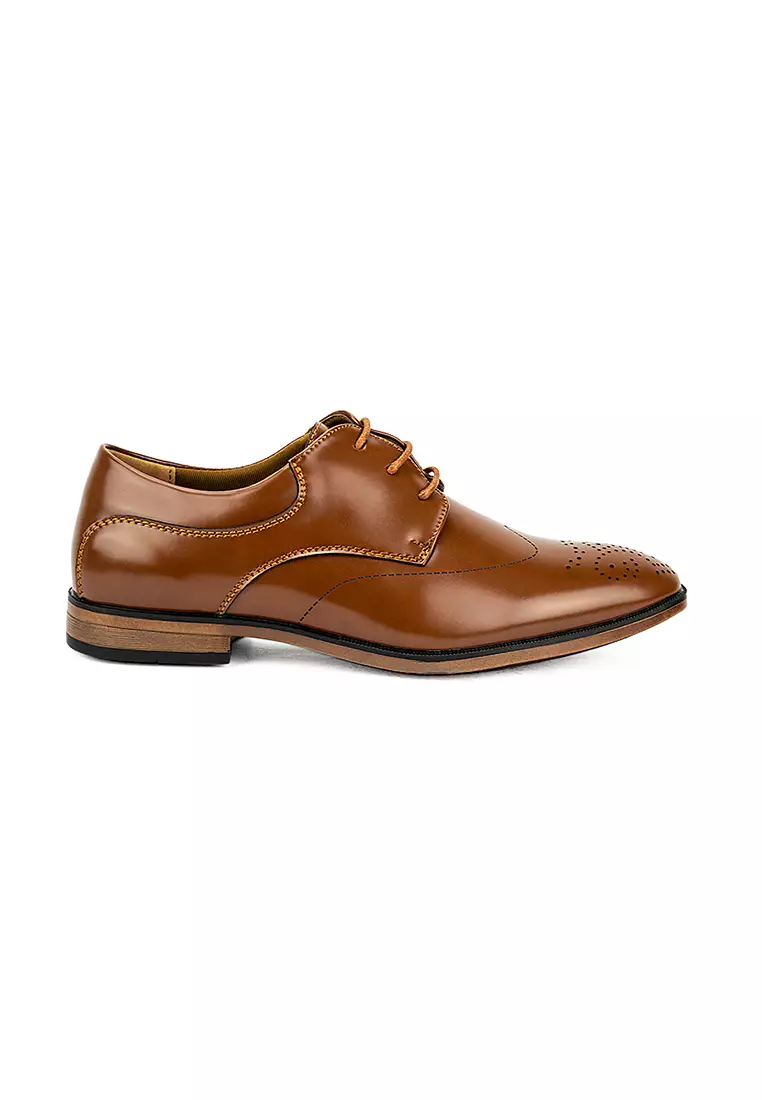 Men's Formal Oxford Shoes MW 23109 Brown C25