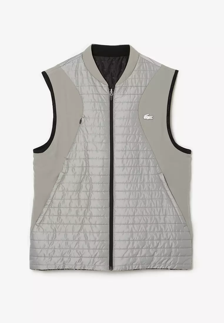 Buy Lacoste Men s LacSport Padded And Reversible Vest Jacket 2024