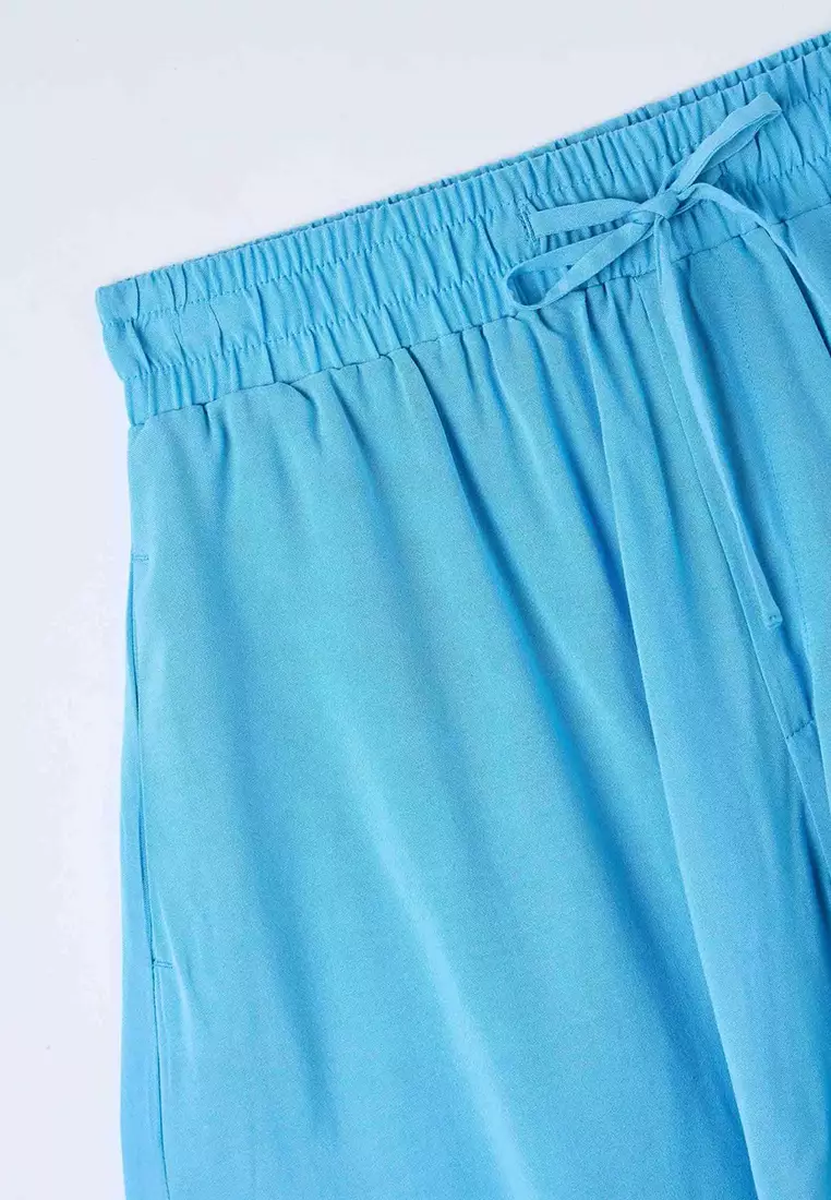 Drawstring High Waist Shorts for Women