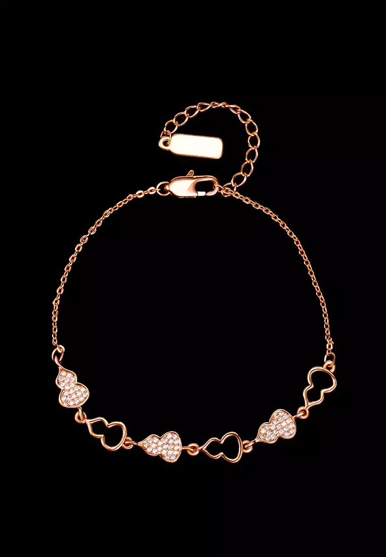 Gelang Wanita Titanium Anti Pudar Korea Fashion Elegan Gelang Cewek Bracelets