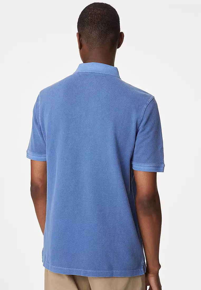 Pure Cotton Polo Shirt