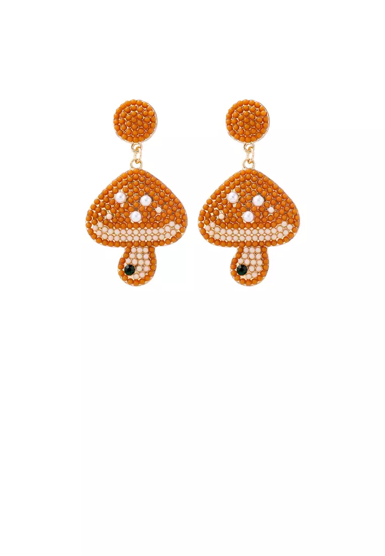 Gold cute clearance earrings