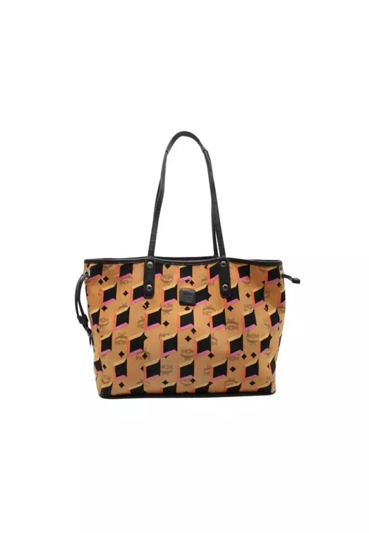 Buy MCM Pre Loved MCM Reversible Tote Bag 2024 Online ZALORA