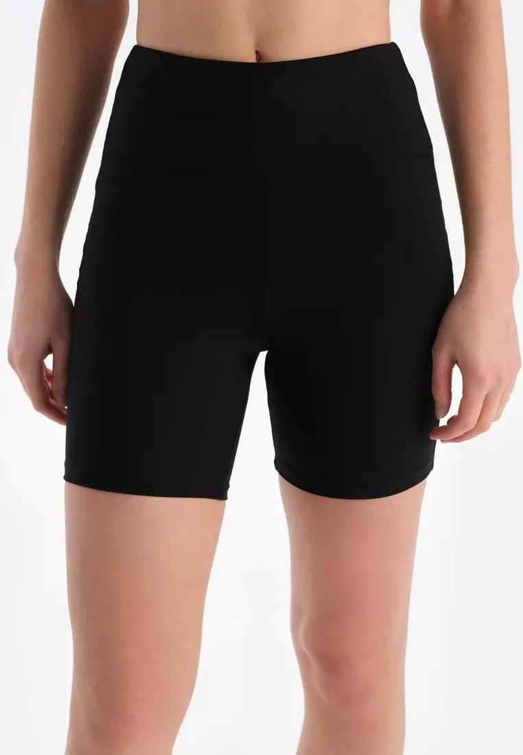 Black Leggings, Minimizer, Short Leg, Activewear for Women