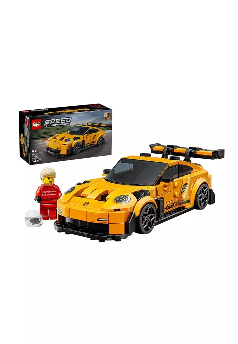 Speed Champions 77239 Porsche 911 GT3 RS Super Car, Age 9+, Building Blocks, 2025 (348pcs)