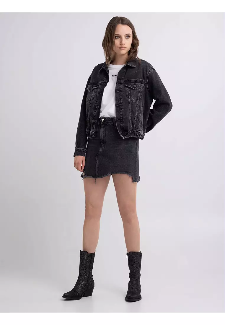 Replay shearling jacket on sale