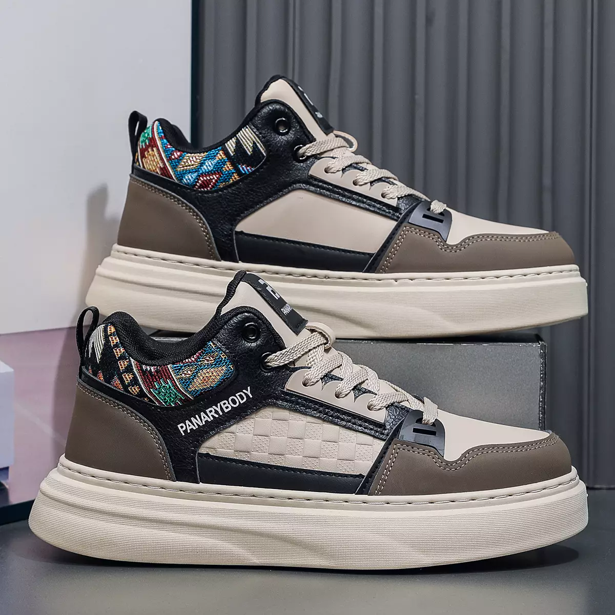 LURAD Sepatu Cowok Boots Travel New Man Shoes QNK888      