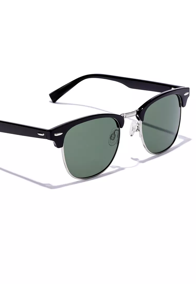 HAWKERS Classic Bold Polarized Carey Green Sunglasses For Men And Women, Unisex. Official Product Designed In Spain