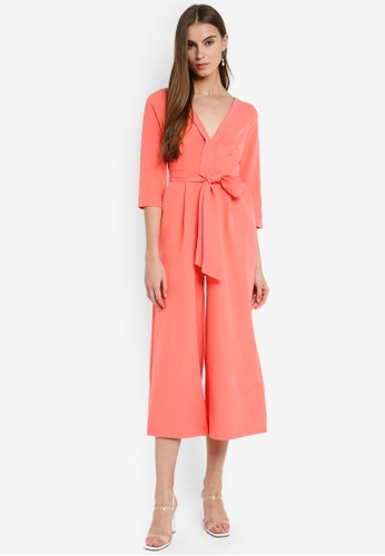 Buy Paper Dolls Coral Culotte Jumpsuit Online On Zalora Singapore