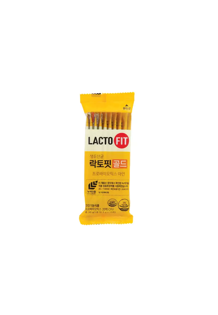 Lacto-Fit Upgraded Probiotics, Gold (50pcs)