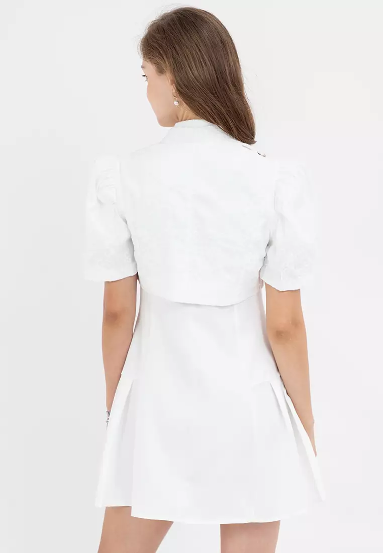 Azali Butterfly Sleeves Filipiniana Bolero