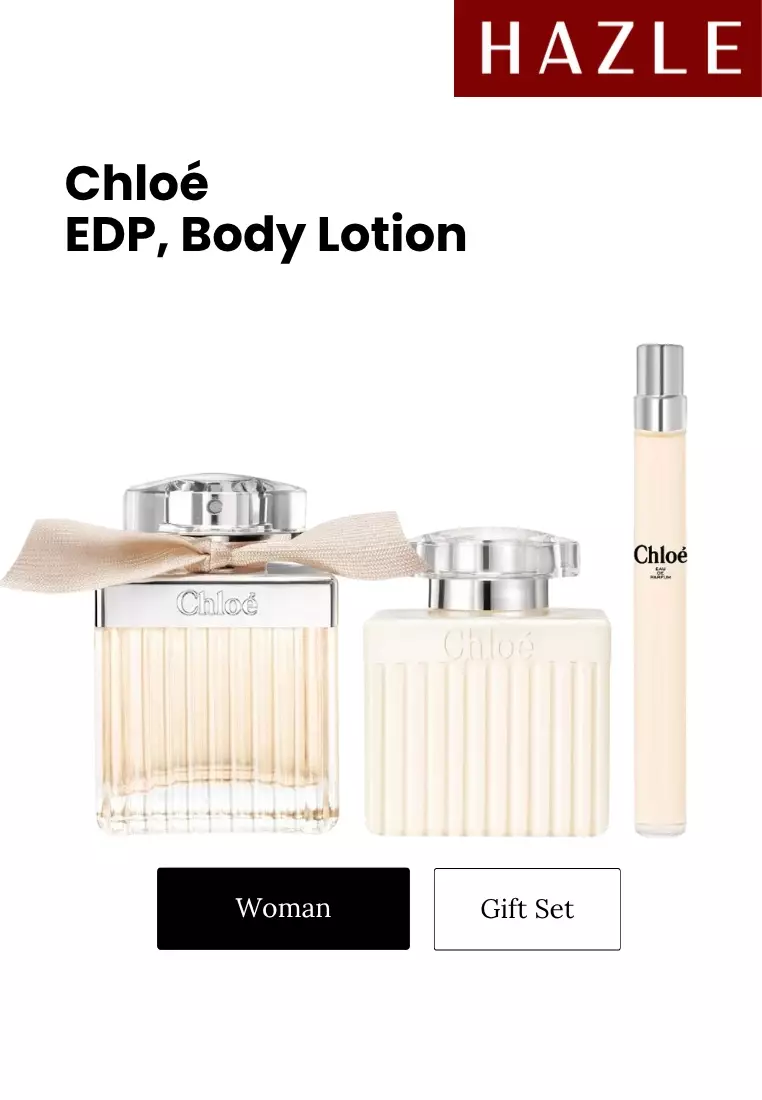 [Gift Set] Eau De Parfum Woman EDP 75 ml + Body Lotion 100 ml + Travel Spray 10 ml