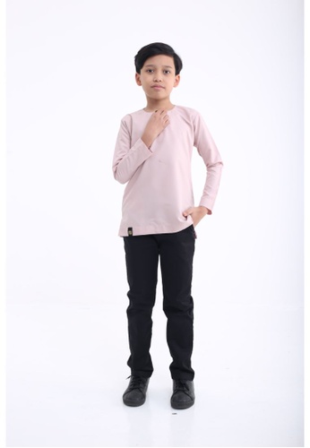 Amar Amran pink Kurta Azmi Kids DD05FKA0B99A4CGS_1