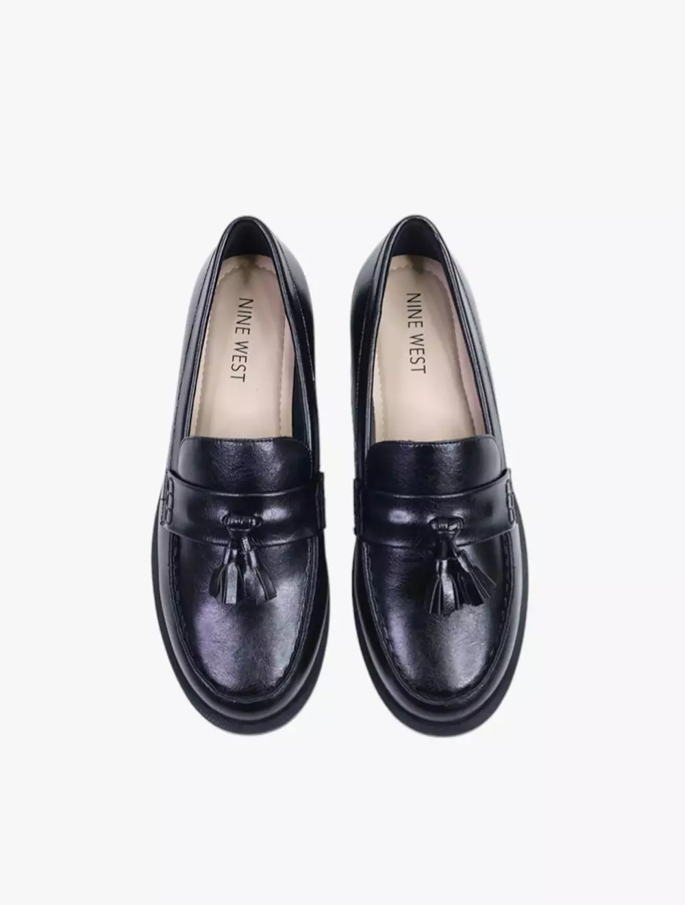 Payless Nine West Womens Godiva Loafers - Black_15