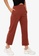 ZALORA ACTIVE brown Split Hem Pants with Zip B860BAA0BC46E5GS_1