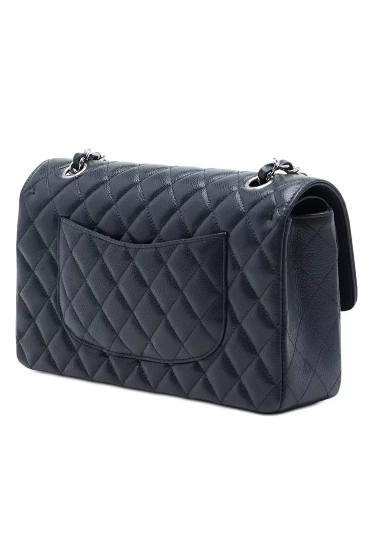 Pre-Loved Chanel Medium Classic Caviar Double Flap