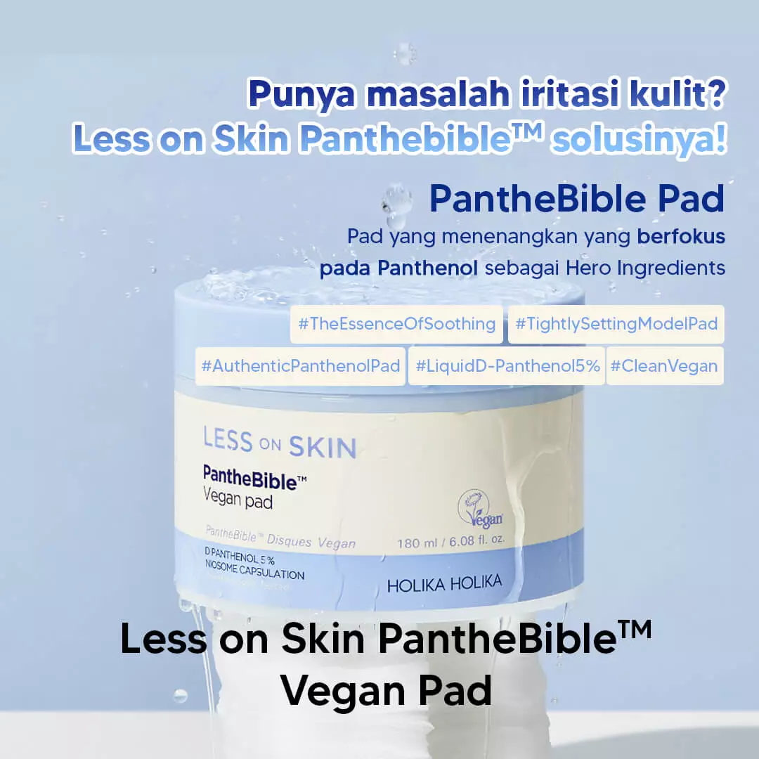 Holika Holika Less on Skin PantheBible Vegan Pad | Skin Barrier Skincare