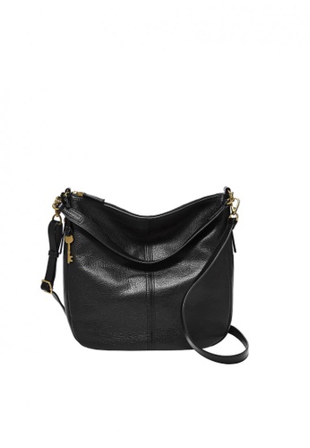 fossil jolie hobo black
