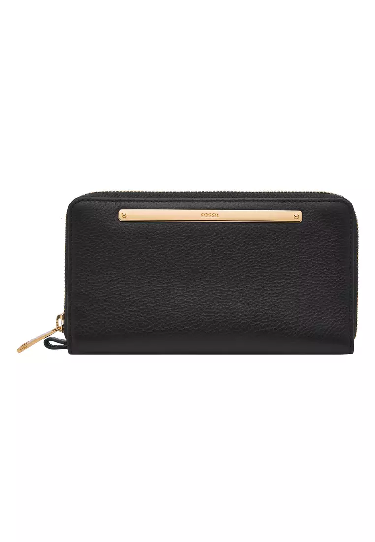 Buy Fossil Fossil Female's Liza black Leather Wallets & Purses ...