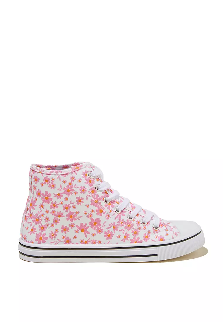 White high best sale top sneakers cheap