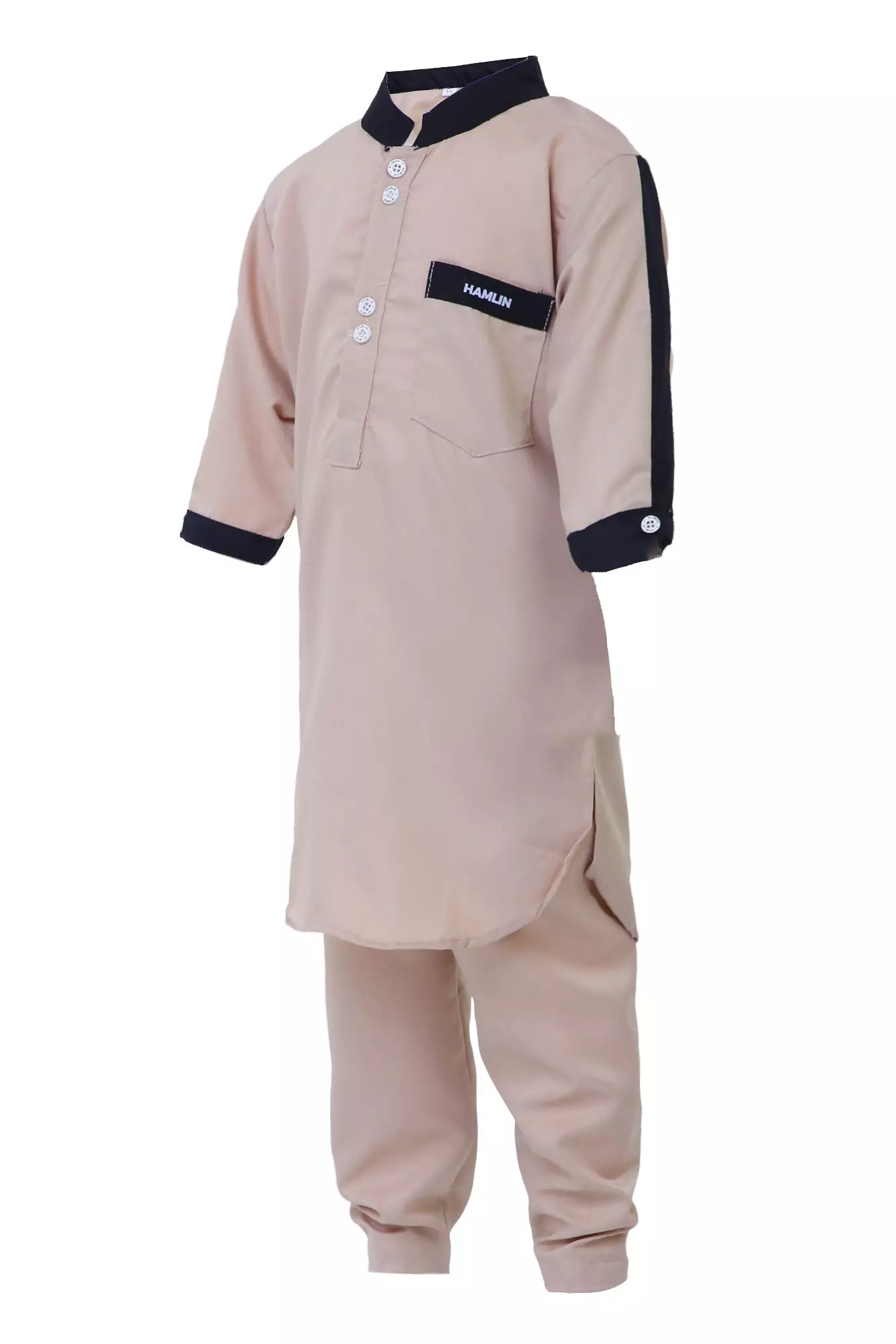 Jourell Setelan Koko Anak Laki-laki Lengan Panjang Motif Polos Childrens Shirt Material Cotton ORIGINAL - Coksu