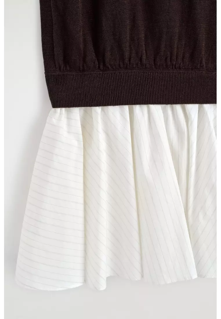 cos layered linen dress COTTON-LINEN MINI 2026 | Buy Cos Online MAY-SALE-Discountable
