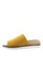 PRODUIT PARFAIT yellow Suede comfort slipper 61905SH1FC950BGS_2