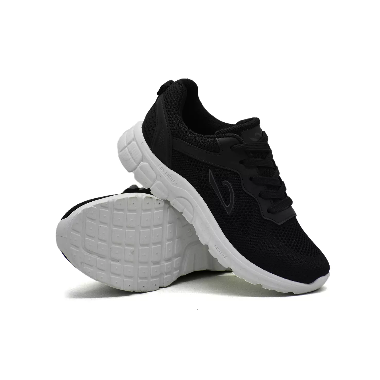 Carvil Sepatu Anak Borze-02 LT Black/White