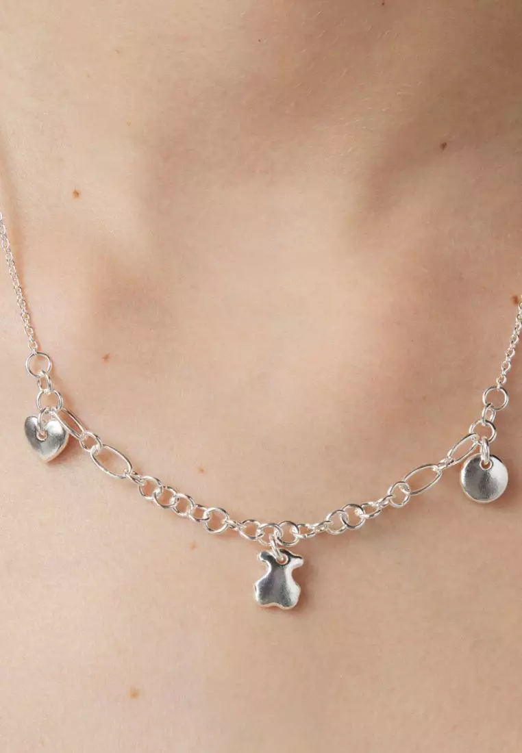 Buy TOUS TOUS Luah Motif Silver Necklace in Silver 2024 Online | ZALORA  Singapore