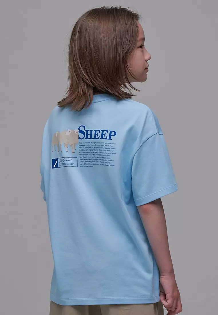 童裝動物圖案短袖T恤