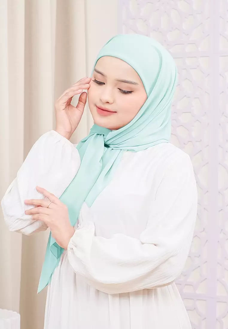 HIJAB INSTAN ALINE - CYAN