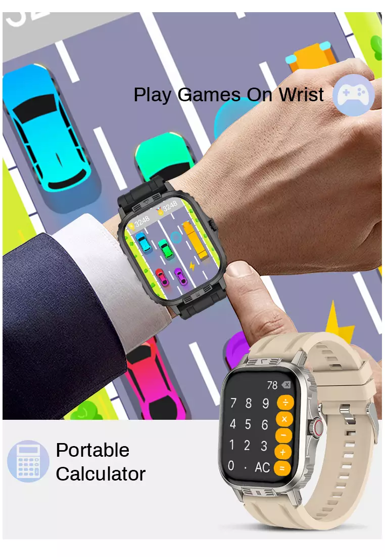 C29Pro New Bluetooth Call Smart Watch Men Waterproof Sport Fitness Tracker Weather Display Man Watch khaki