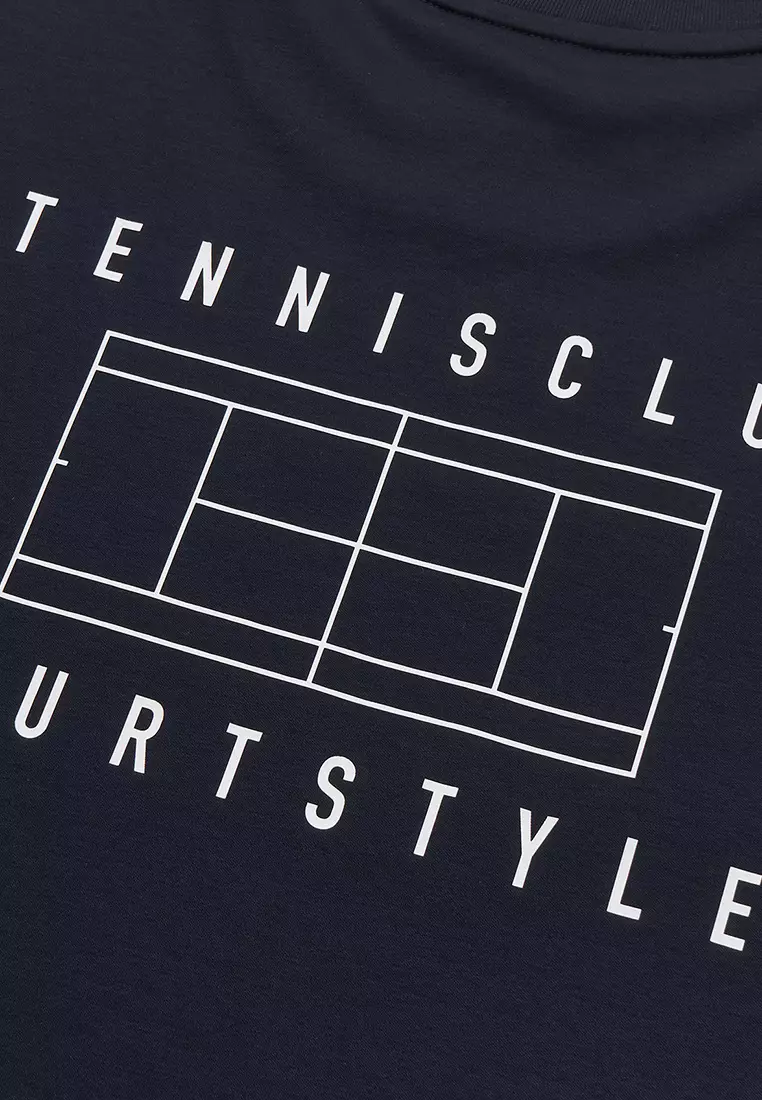 MEN'S K-SWISS LOGO COTTON T-SHIRT