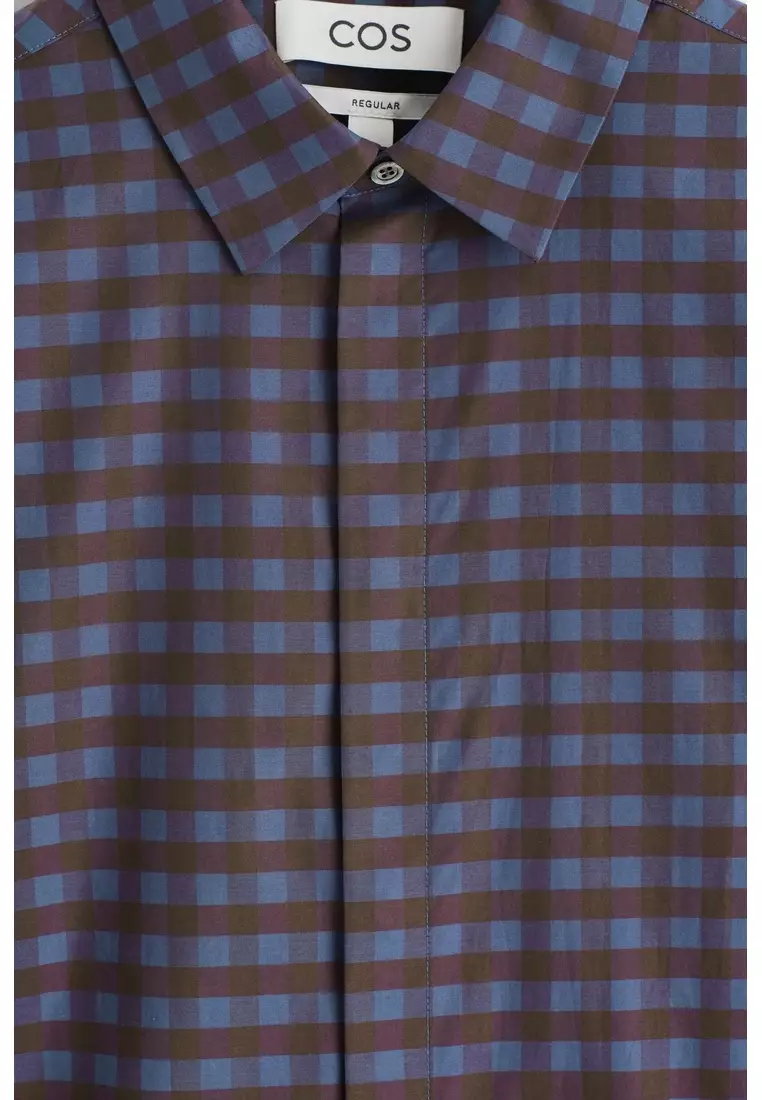 CHECKED COTTON SHIRT