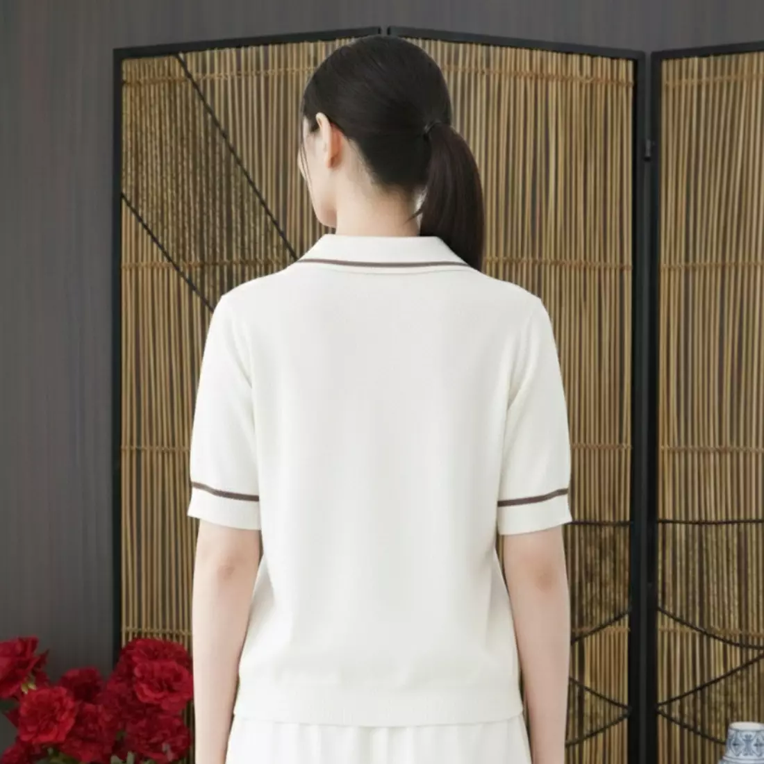 Hyein Lunar Blouse in White