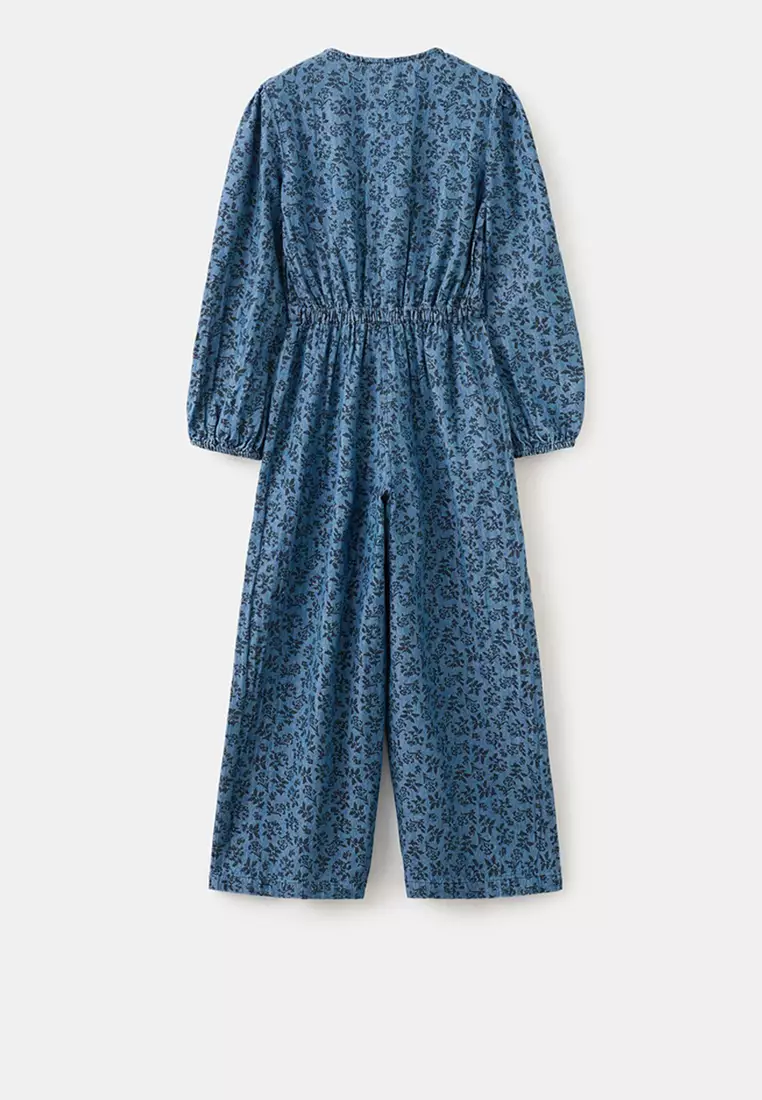 Long Printed Jumpsuit