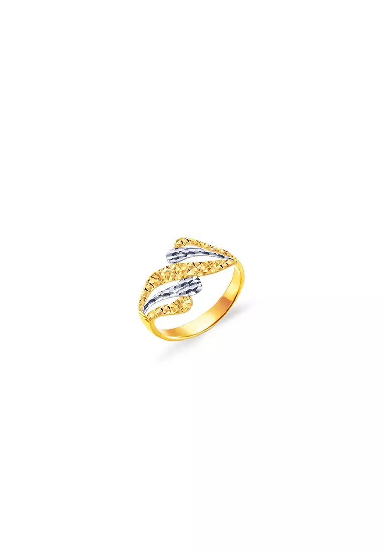 Gold ring on sale for women 22k